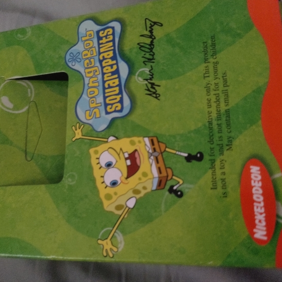 Sponge Bob Square Pants Christma Ornament deep down merry - Picture 3 of 3